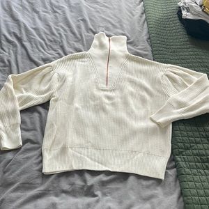 Half zip sweater